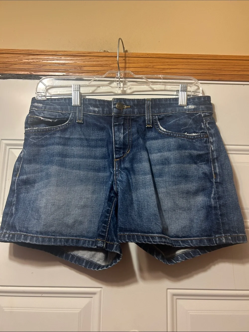 Joe’s‎ Women’s Blue Denim Shorts - Classic Distressed Style 27